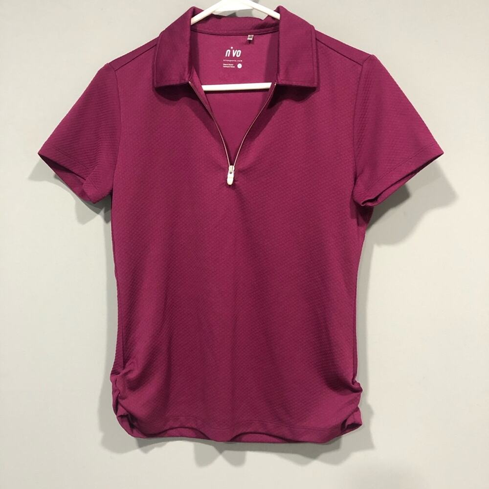 Nivo Zip Golf Polo Small NWOT